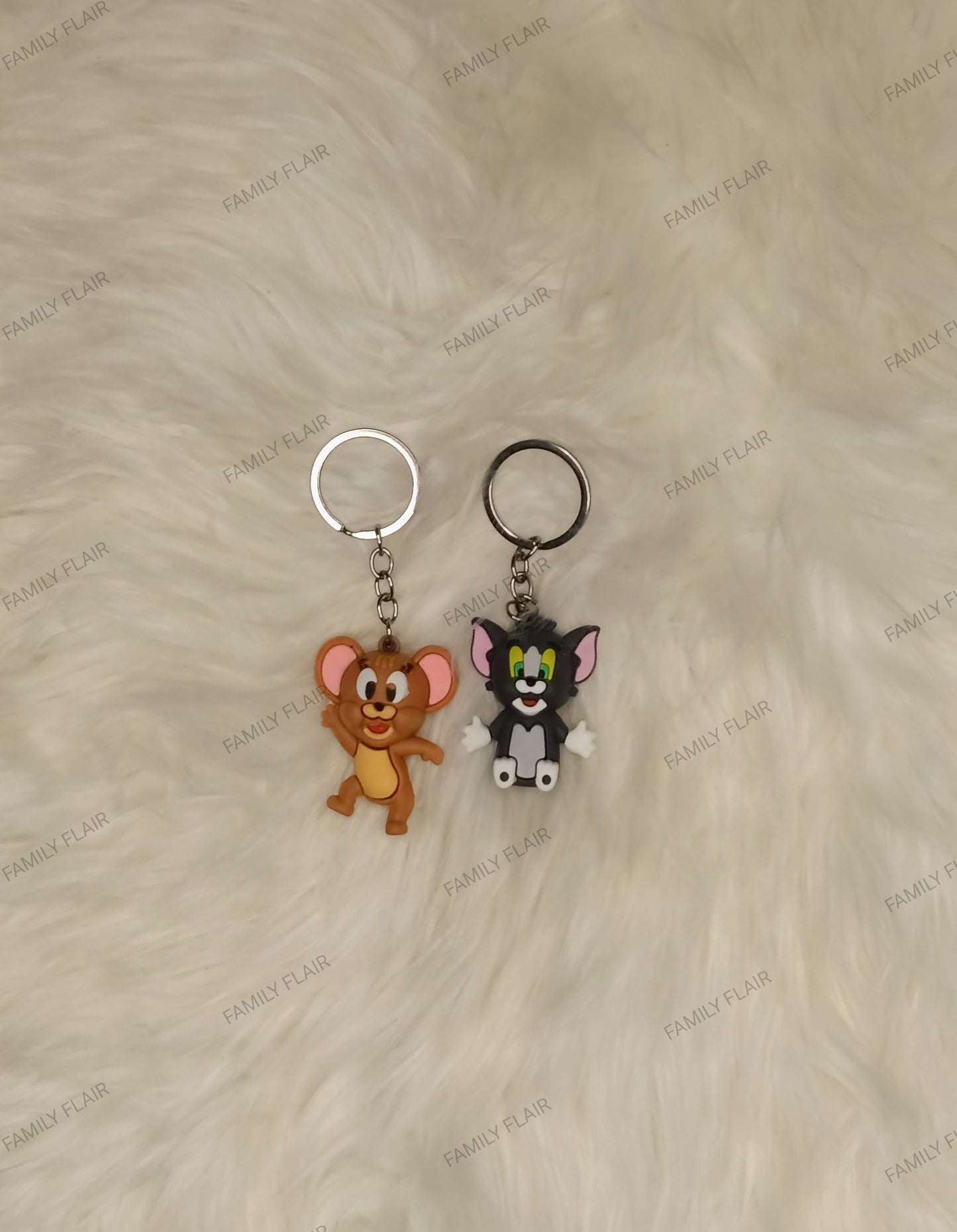 3d Tom & Jary keychain