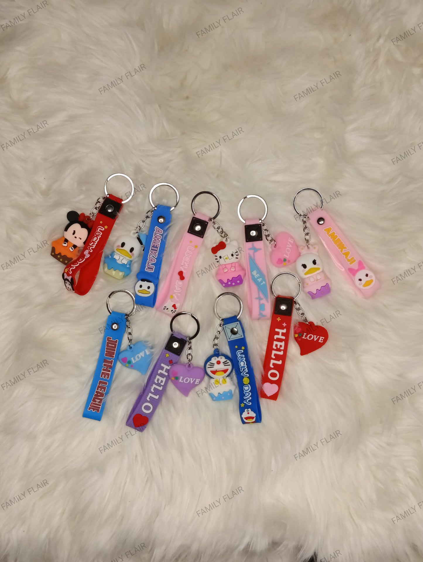 Cartoon shape keychain