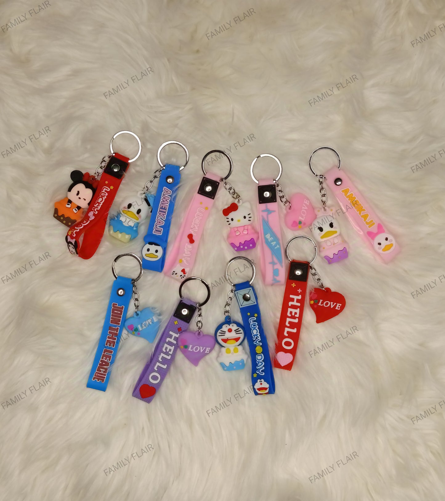 Cartoon shape keychain